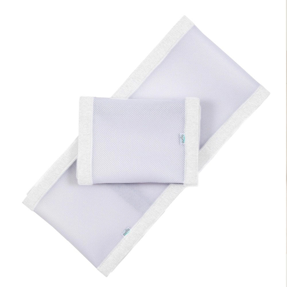 Breathable Cot Wrap - Soft White