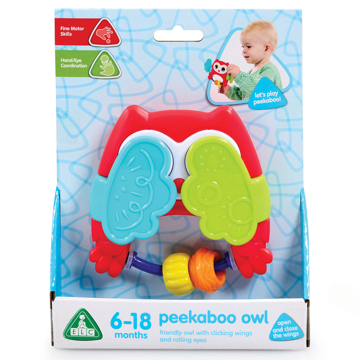 Peekaboo Owl Sensory Toy