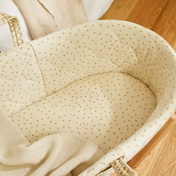 Organic Moses Basket Fitted Sheet