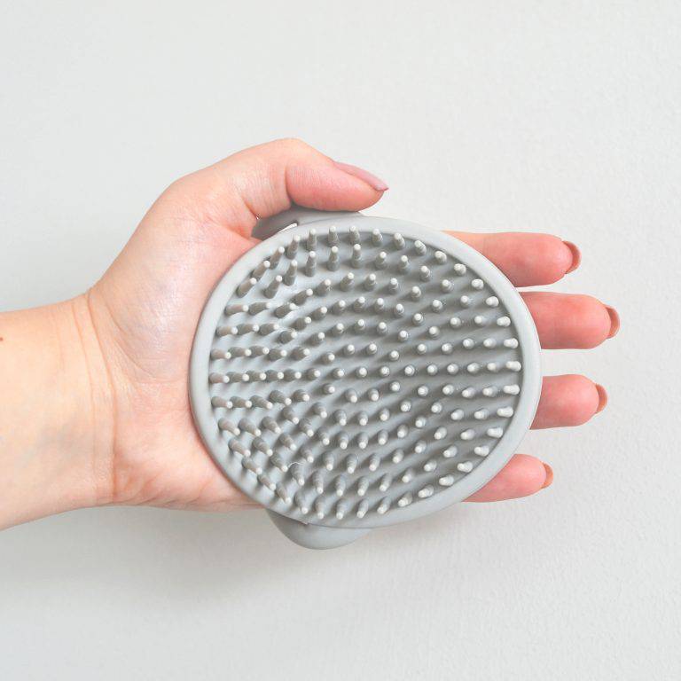 Baby Bath Brush - Grey