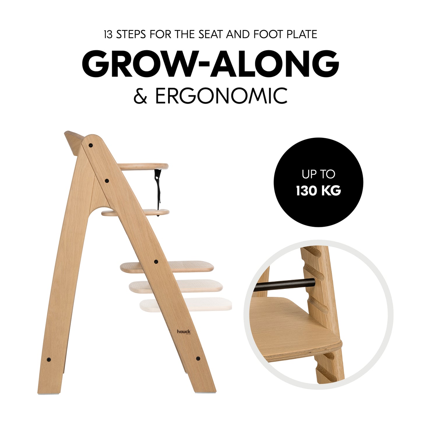 Arketa Wooden Highchair (6mths +)