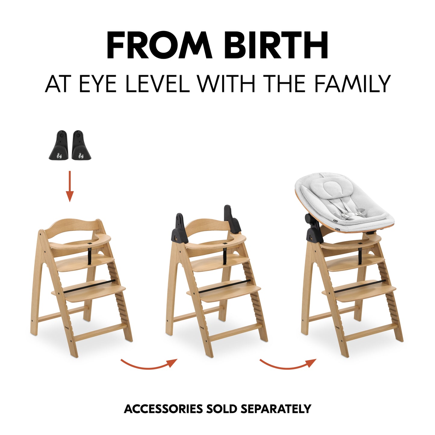 Arketa Wooden Highchair (6mths +)