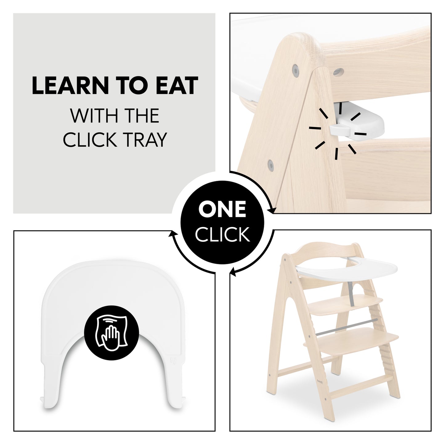 Arketa Wooden Highchair (6mths +)