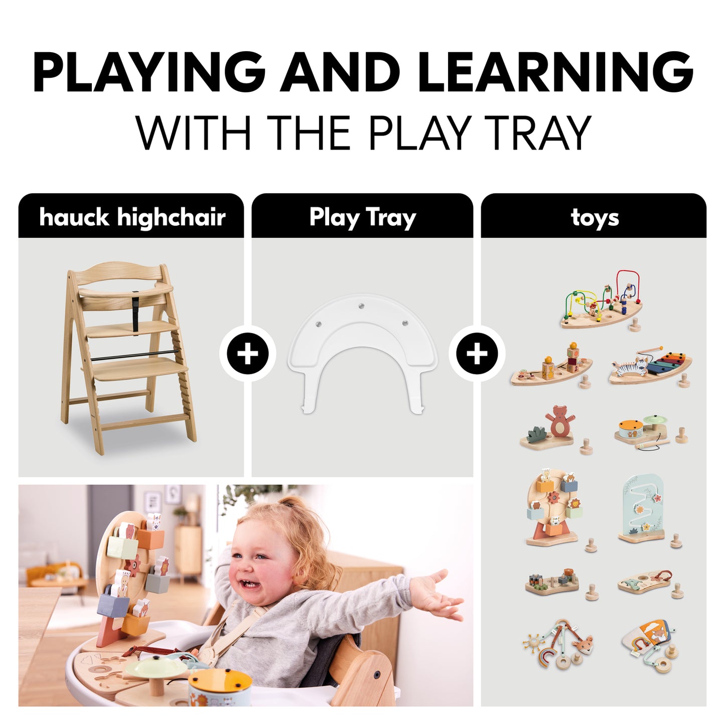 Arketa Wooden Highchair (6mths +)