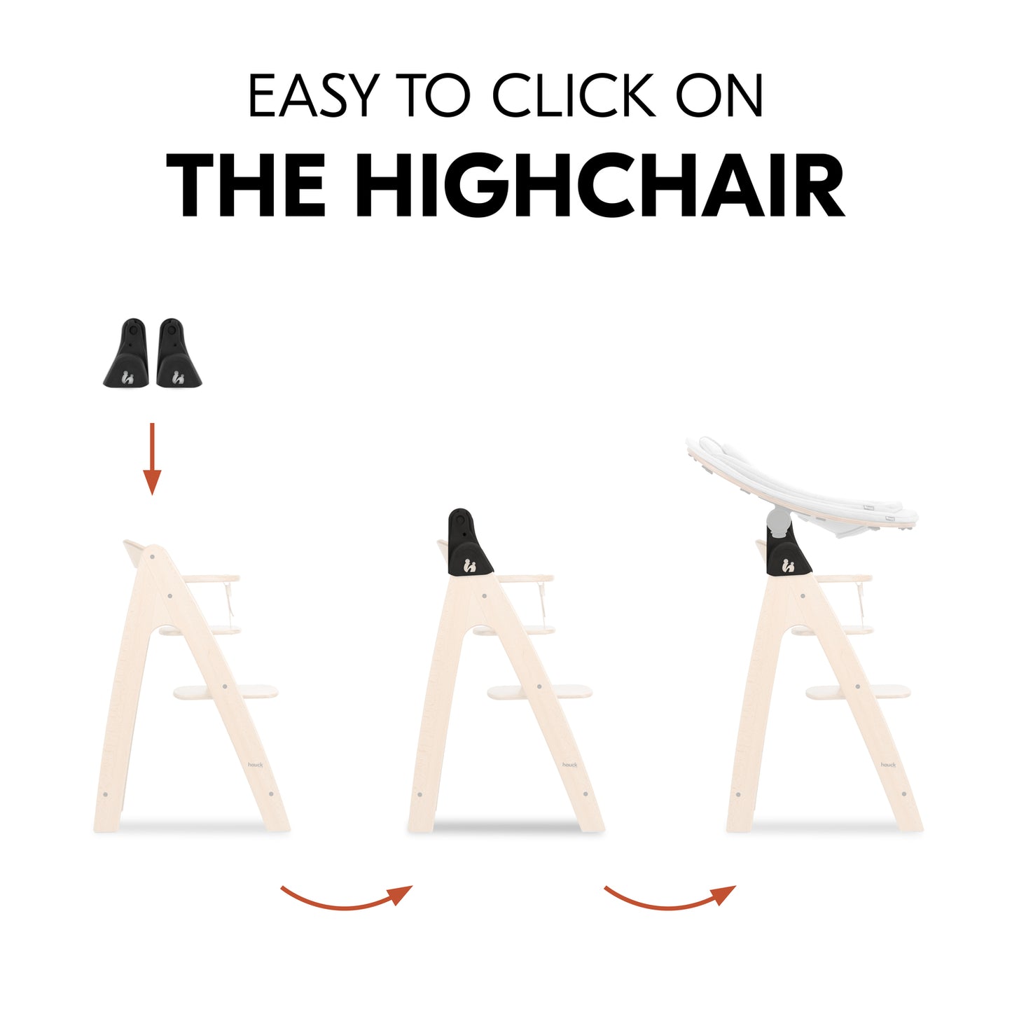 Arketa Highchair Adaptors