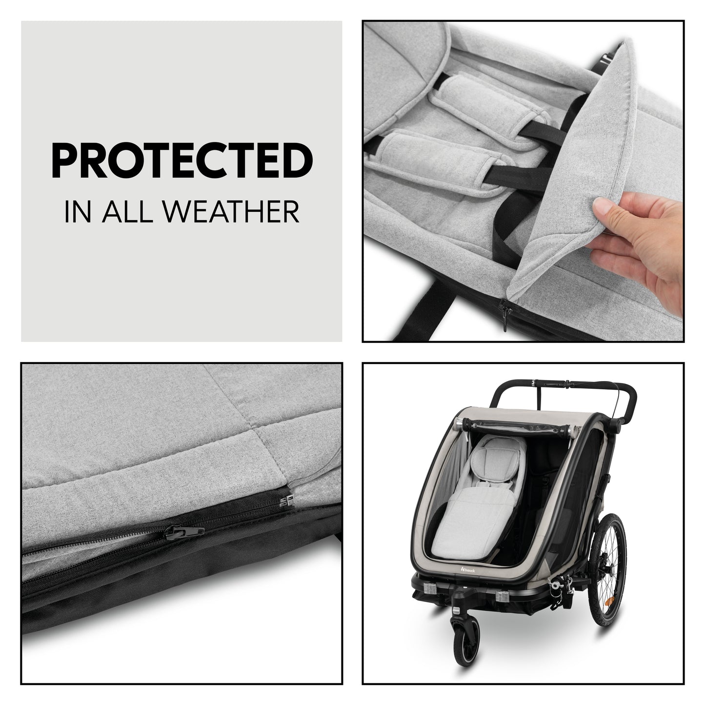 Dryk Baby Lounger - Grey
