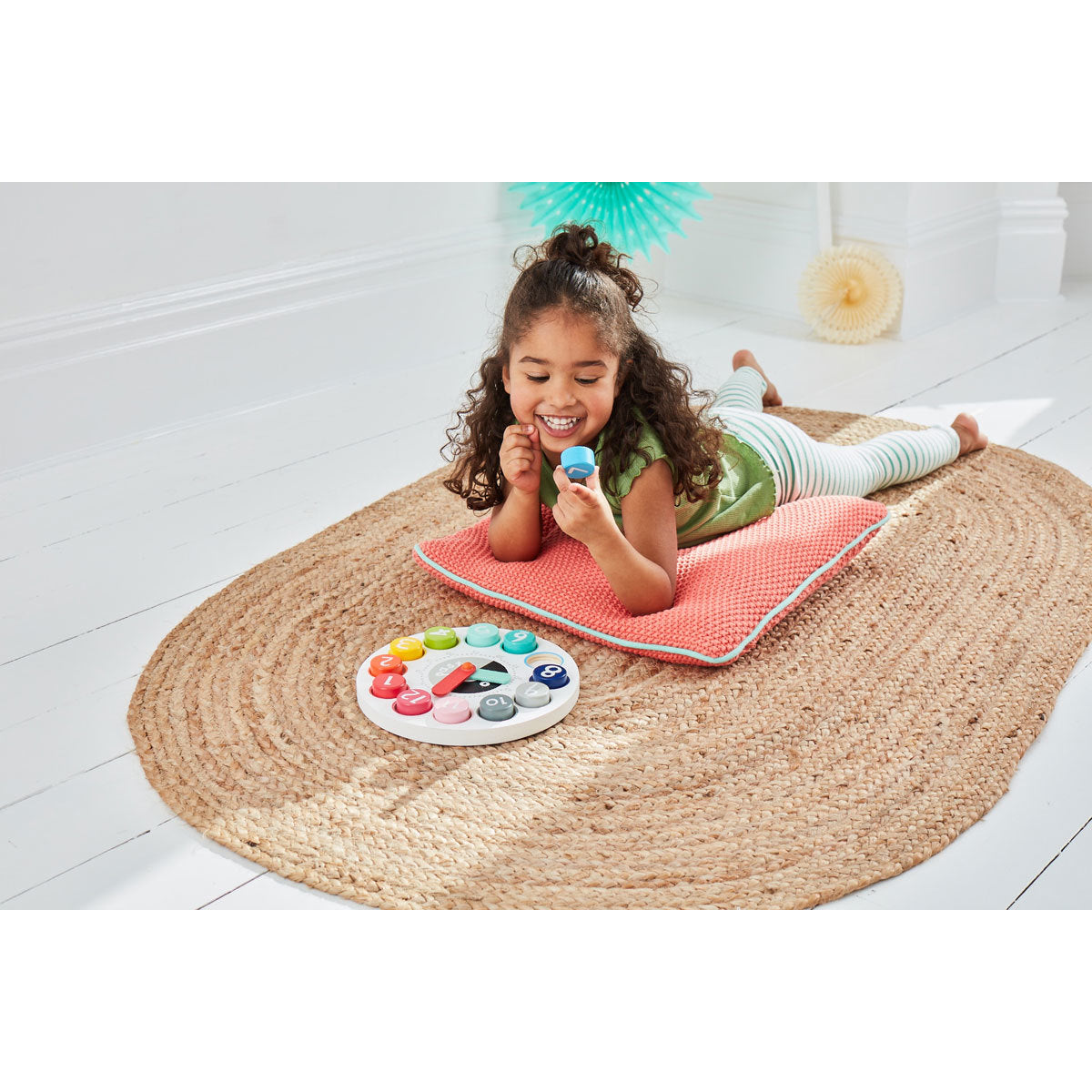 ELC Wooden teaching clock