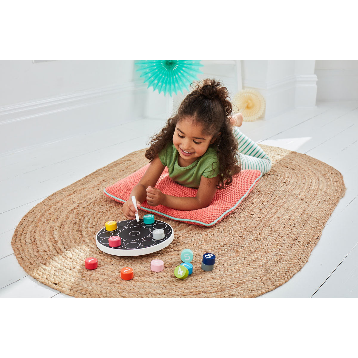 ELC Wooden teaching clock