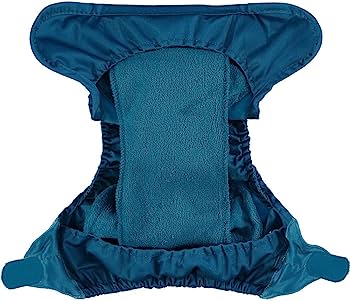 Pop In Single Bamboo Nappy - Peacock