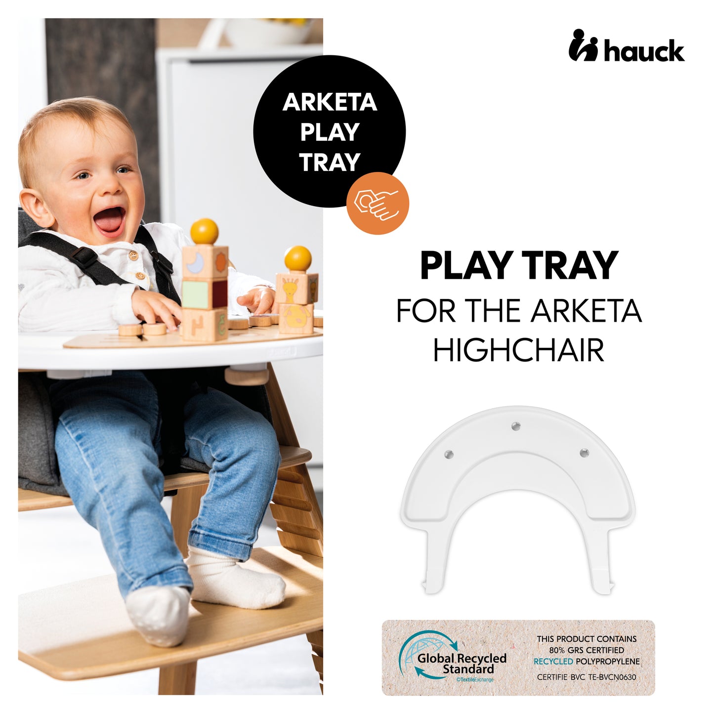 Arketa Highchair Play Tray
