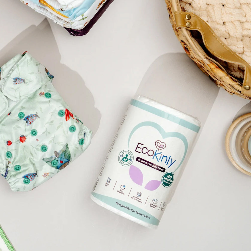Bamboo Nappy Liner Roll - Biodegradable