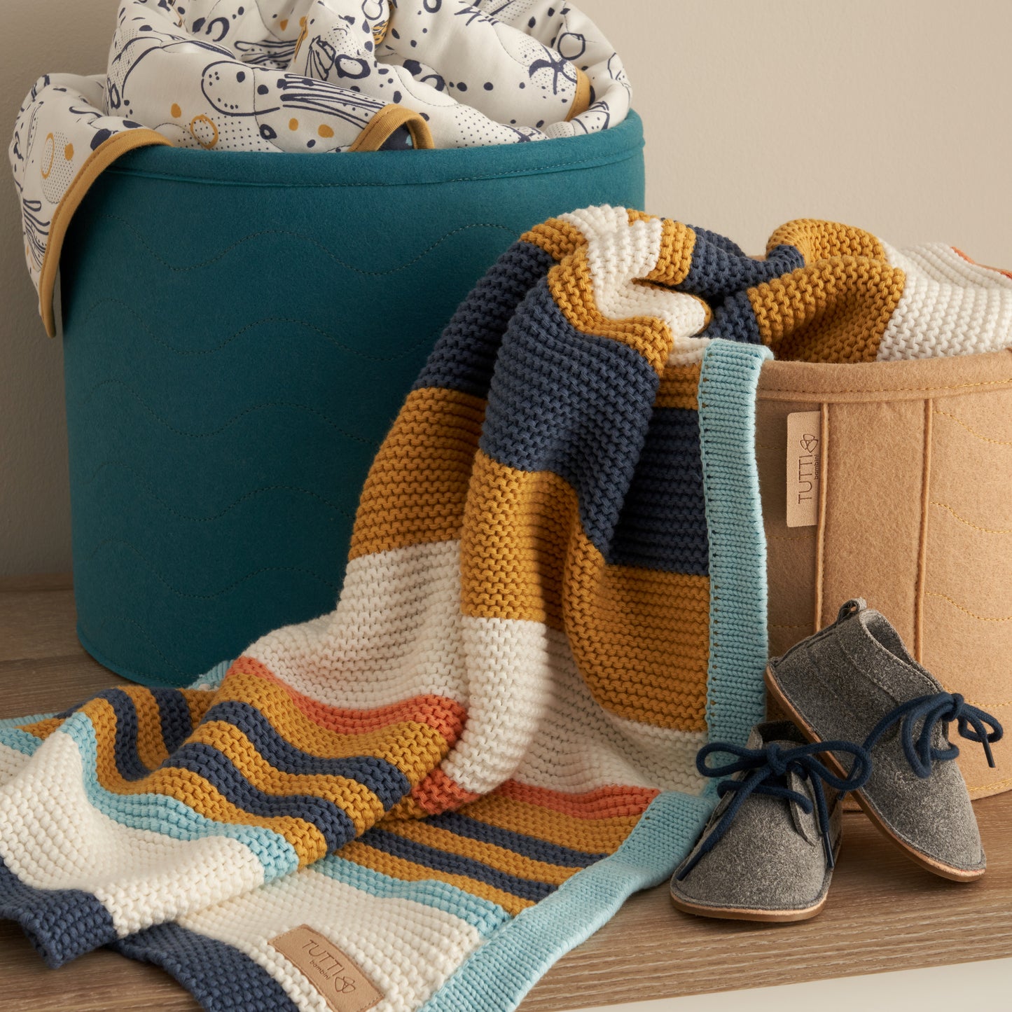 Chunky Knitted Blanket