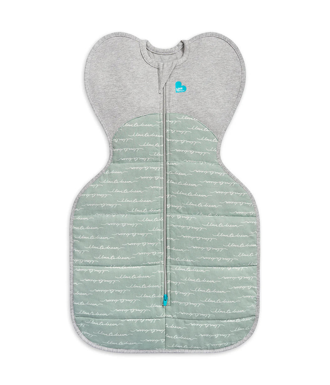 Swaddle Up™ Warm Quilted Stretch Cotton Dreamer 2.5 Tog - Olive