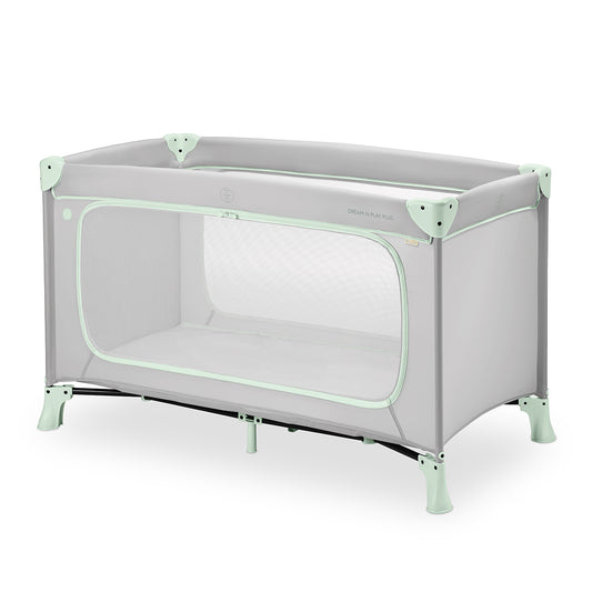 Dream N Play Plus Travel Cot - Dusty Mint