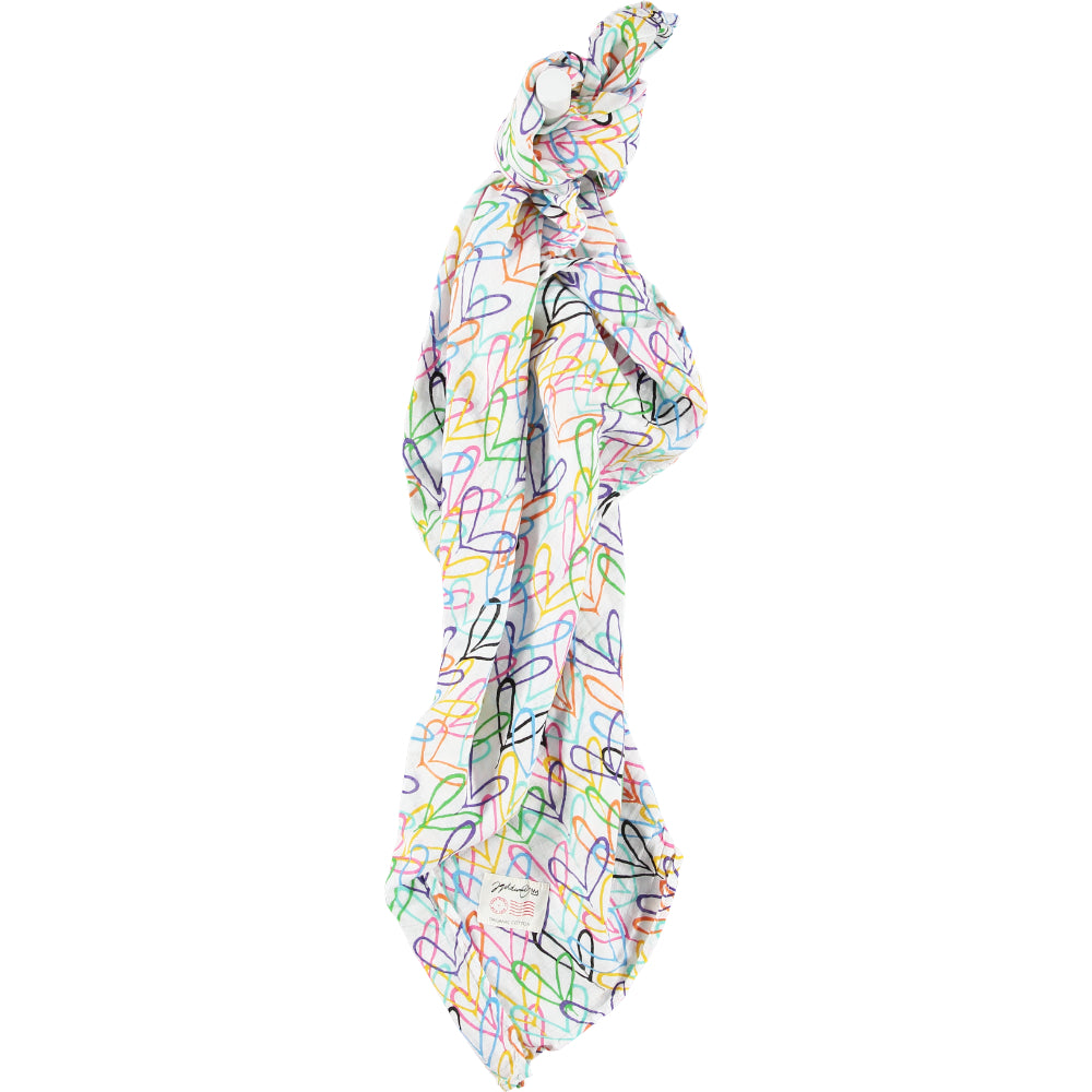 #Lovewall Organic Muslin Shawl & Swaddling Wrap