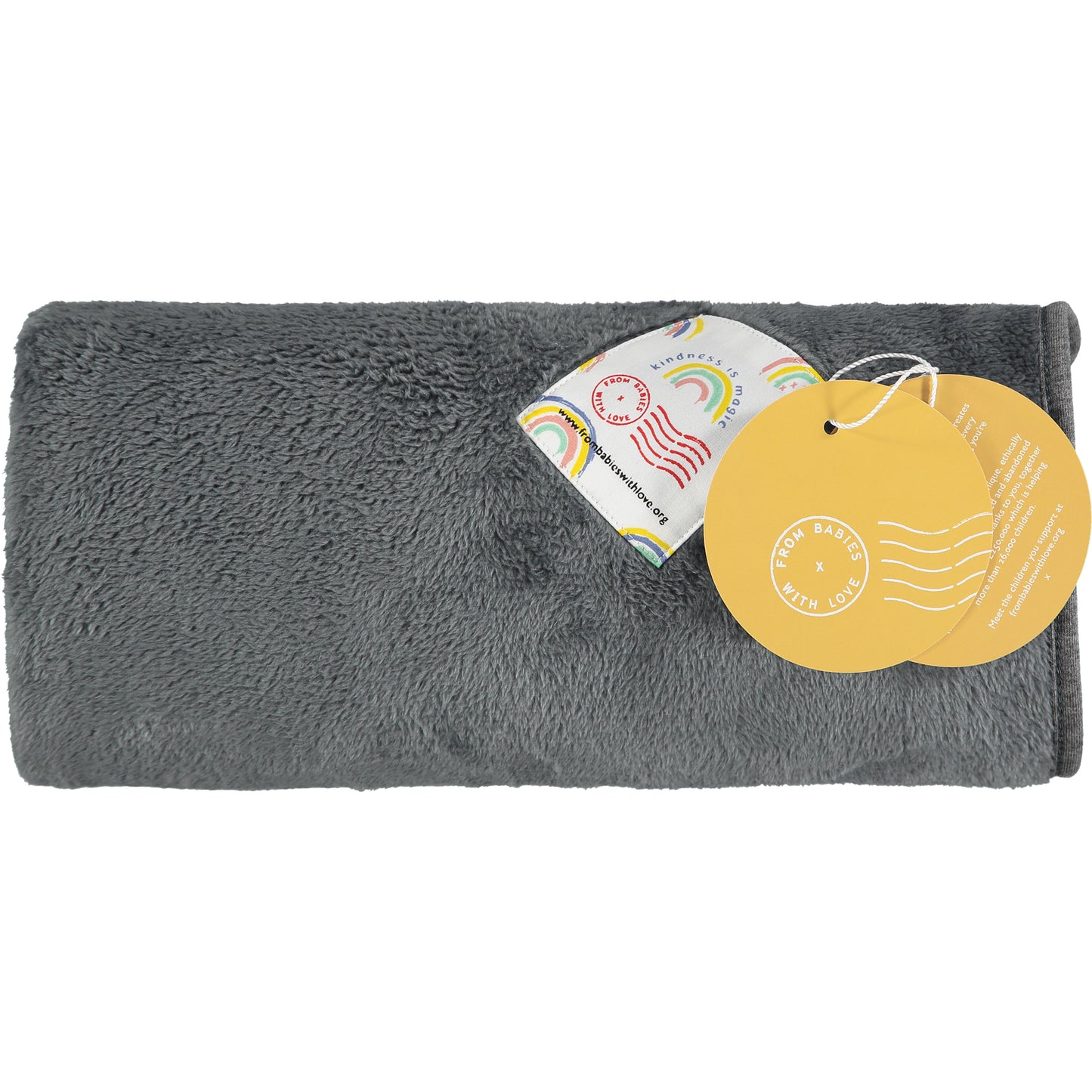Kindness is Magic Upcycled Super Soft Baby Blanket