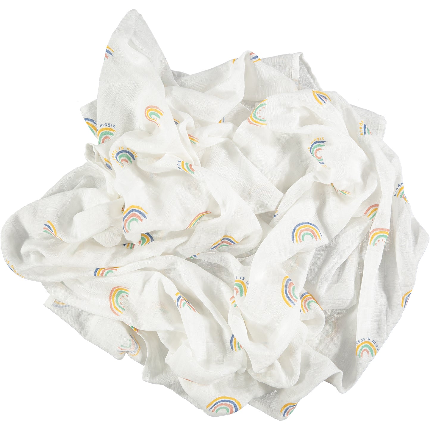 Kindness is Magic Organic Muslin Shawl