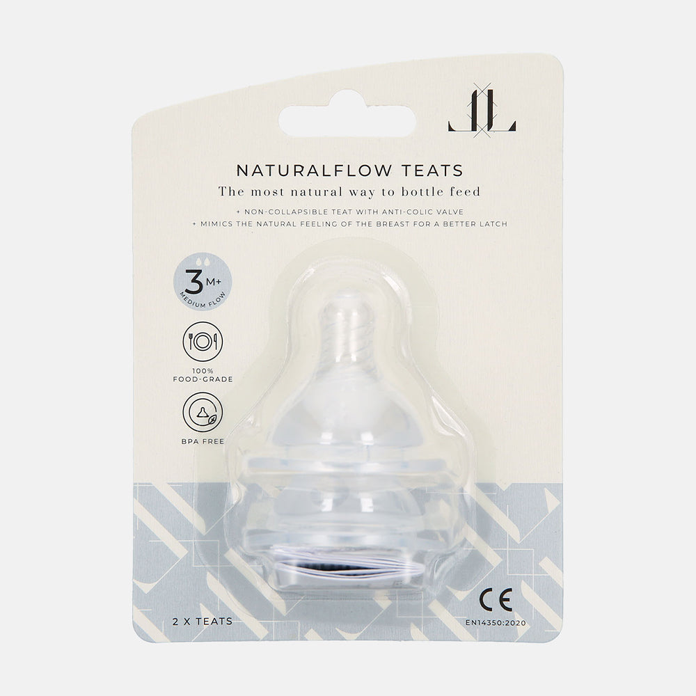 NaturalFlow Nipple Teats 2pk