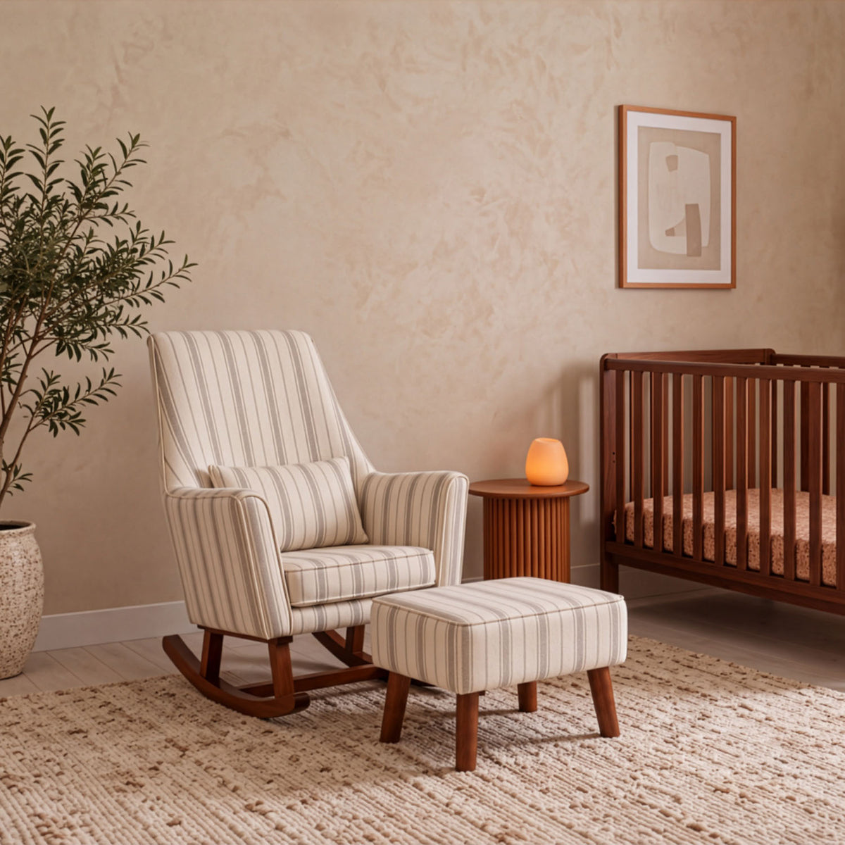 Origin Juno Rocking Chair & Foot Stool