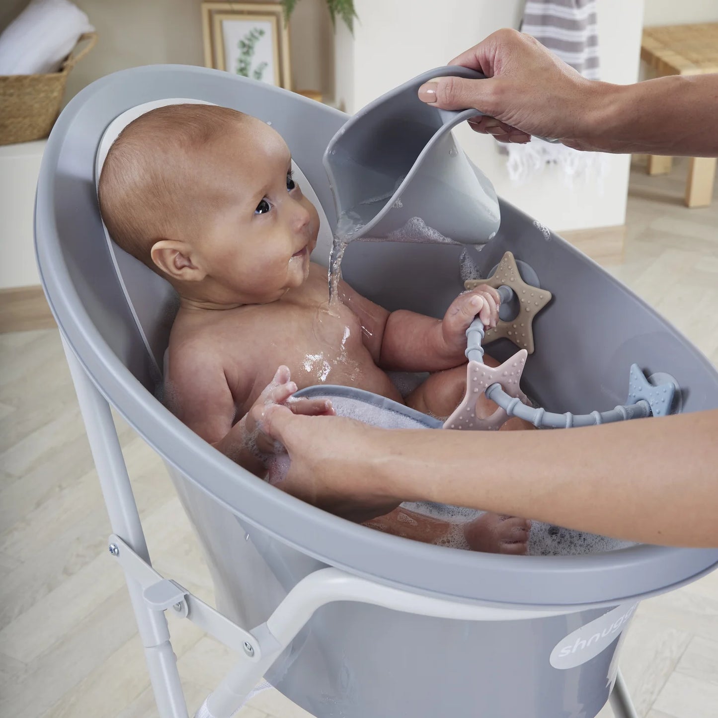 Stick 'n' Play Sensory Star Toy and Teether
