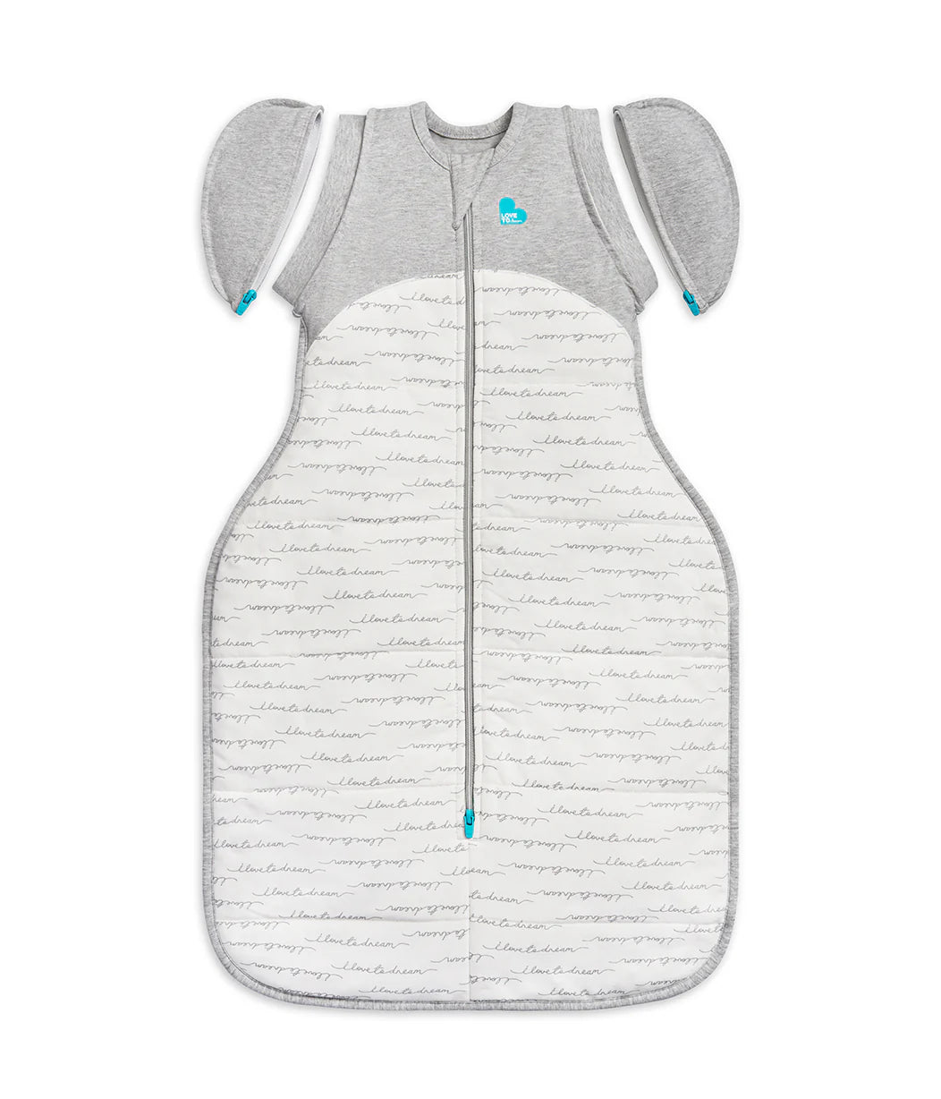 Swaddle Up™ Stage 2 Quilted Transition Bag 2.5 Tog - White Dreamer