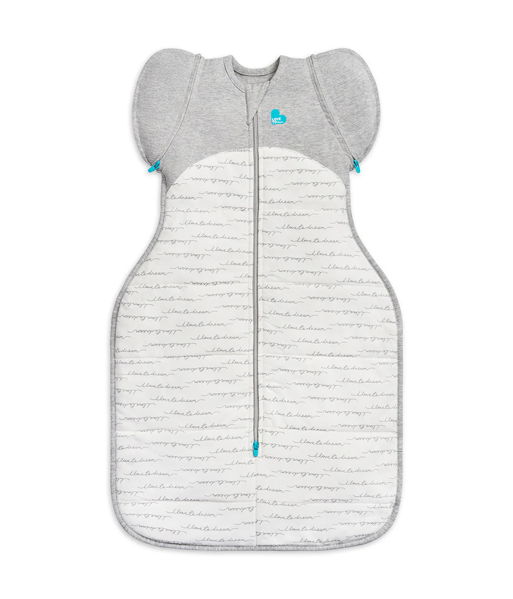 Swaddle Up™ Stage 2 Quilted Transition Bag 2.5 Tog - White Dreamer