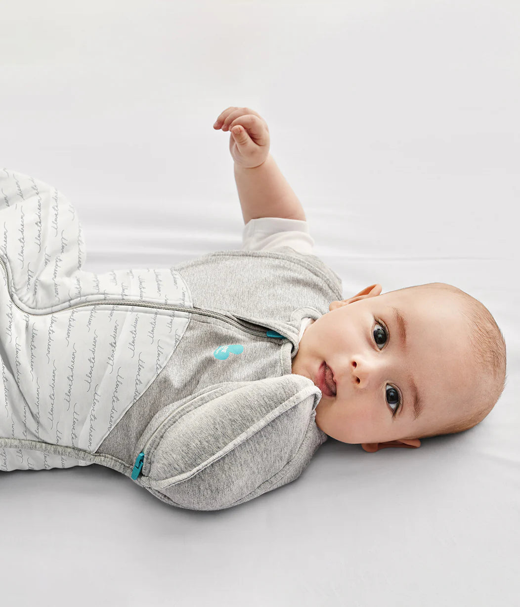 Swaddle Up™ Stage 2 Quilted Transition Bag 2.5 Tog - White Dreamer