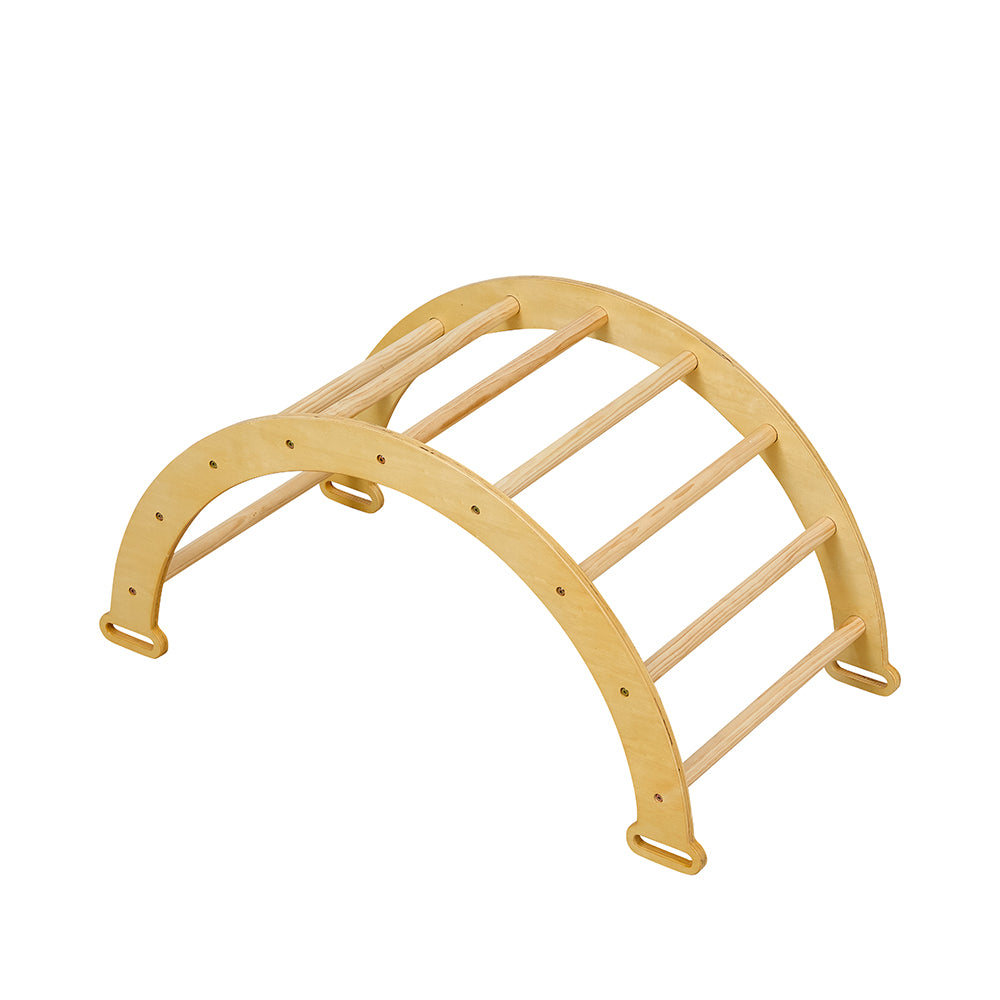 Scala 3 in 1 Pikler Climbing Frame with Climbing Wall