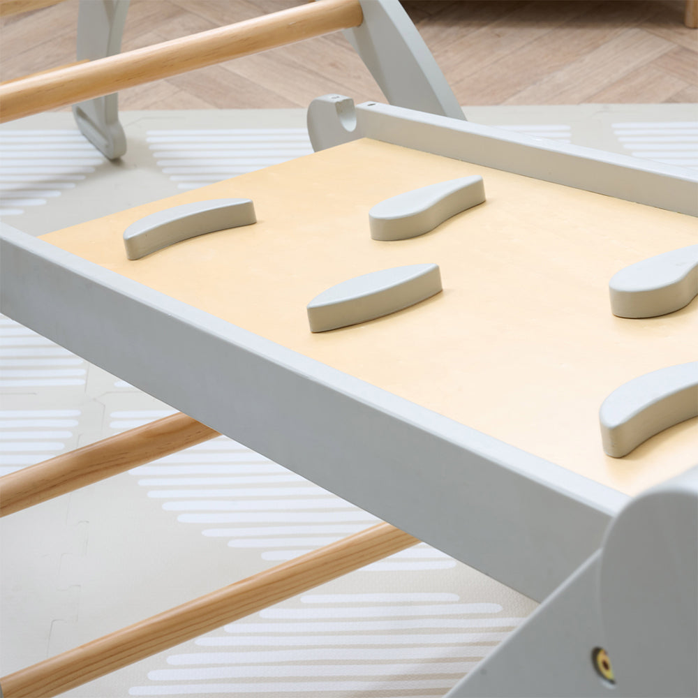 Scala 3 in 1 Pikler Climbing Frame with Climbing Wall