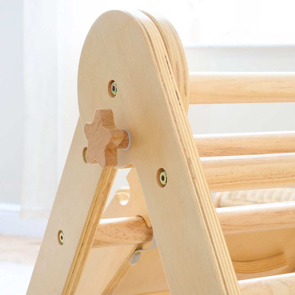 Scala 3 in 1 Pikler Climbing Frame with Climbing Wall