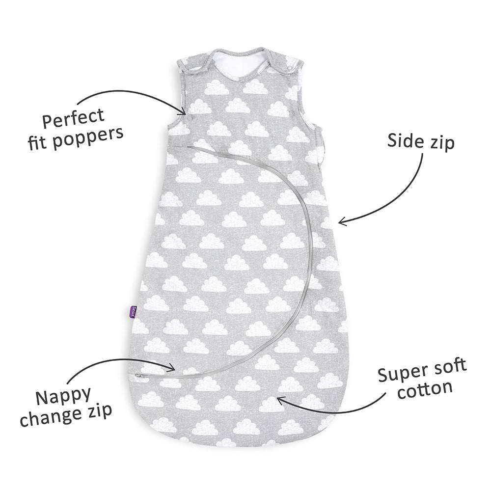 SnuzPouch Sleeping Bag Cloud Nine 0.5 Tog