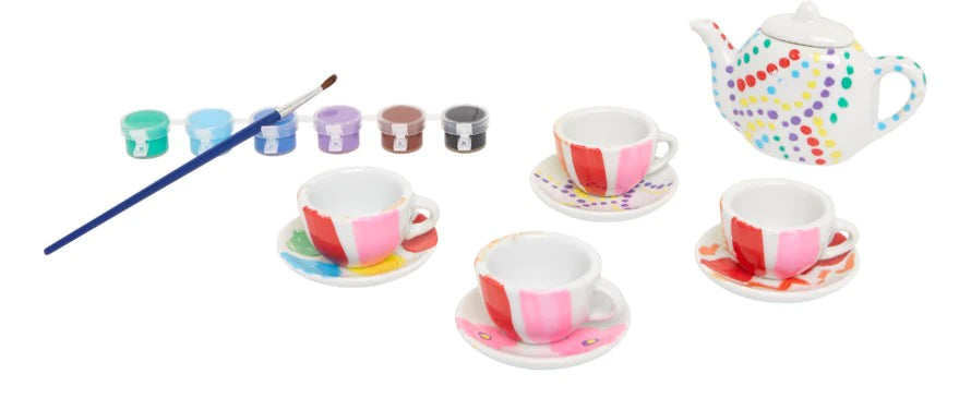Paint Your Own Tea Set