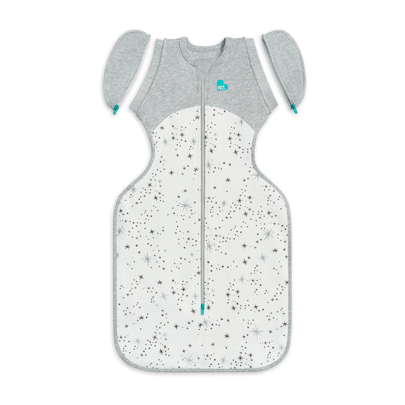 Swaddle Up™ Stage 2 Transition Bag All Seasons 1 Tog - White North Star