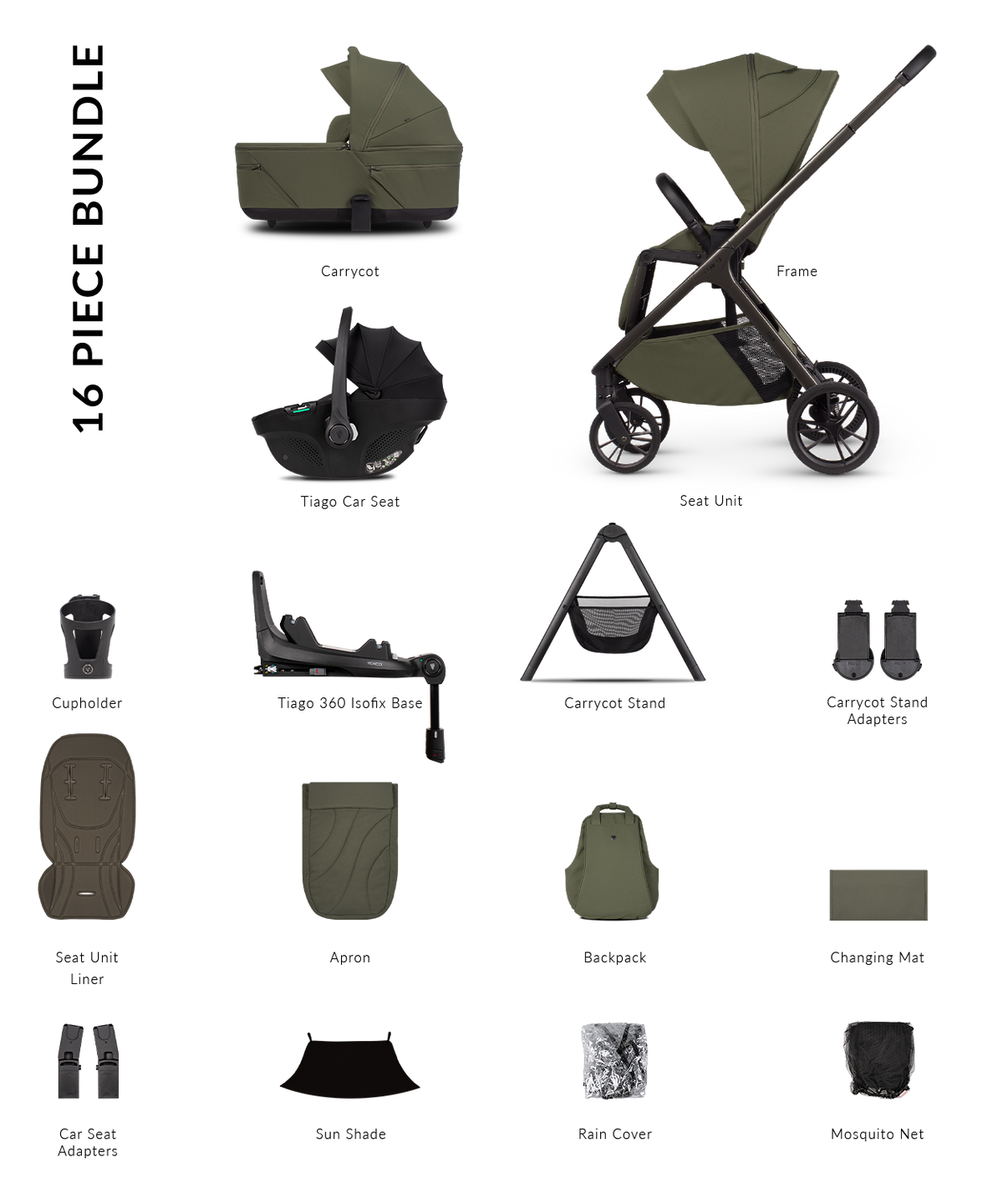 Tila - 4in1+ Tiago 360 & Base Ultimate bundle