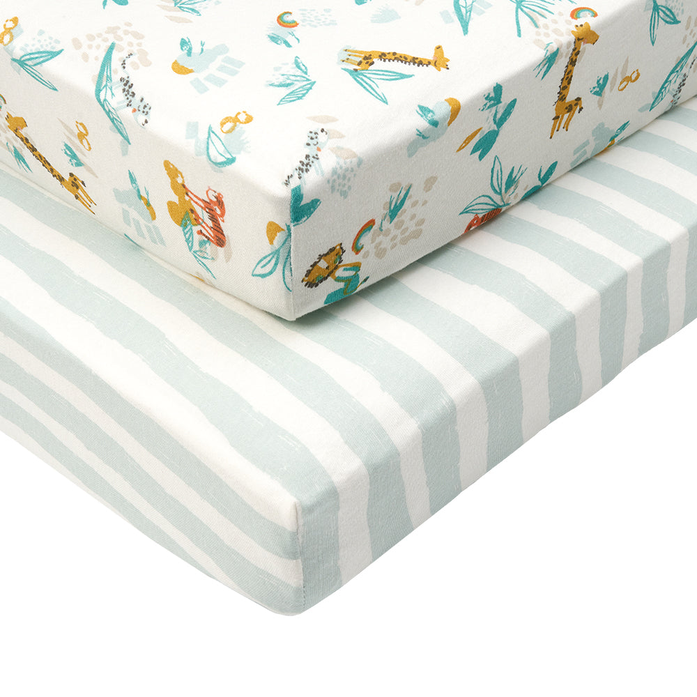 Fitted Cot Sheets 2pk (Shop Soiled)