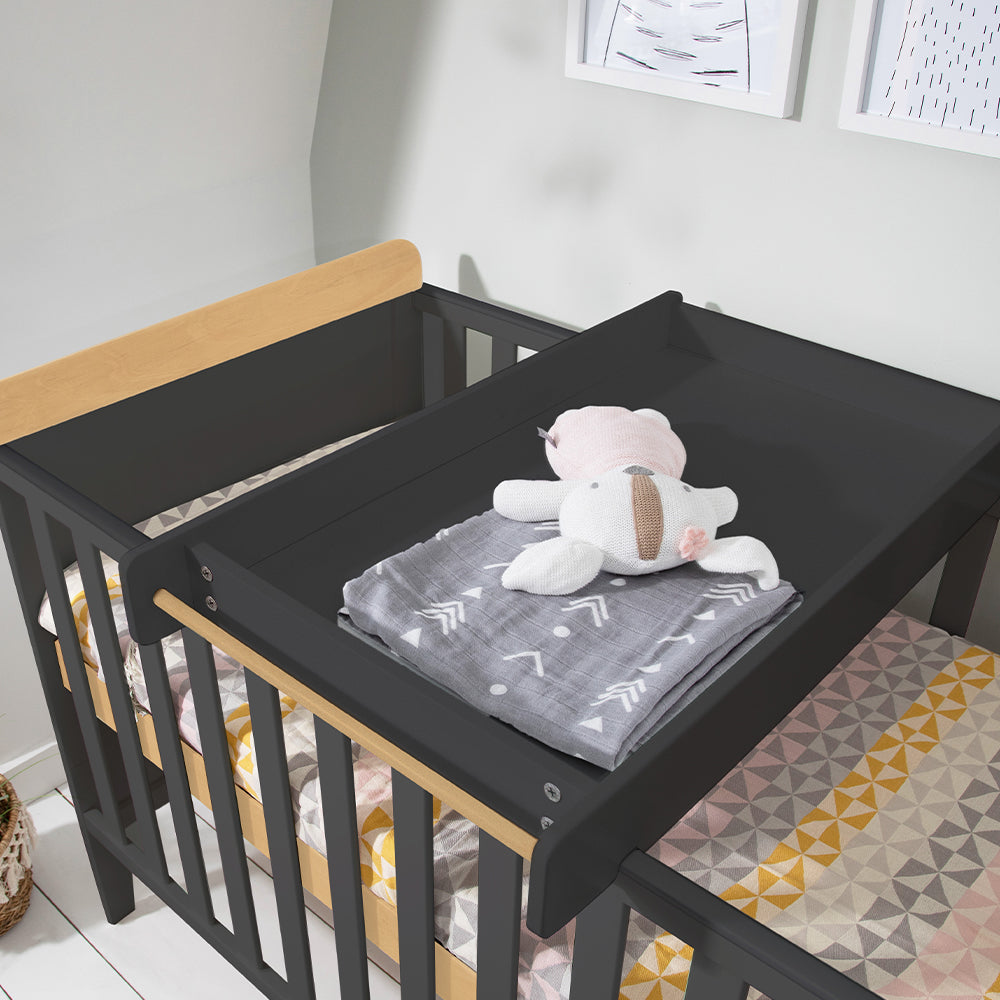 Rio Cot Bed with Cot Top Changer & Mattress