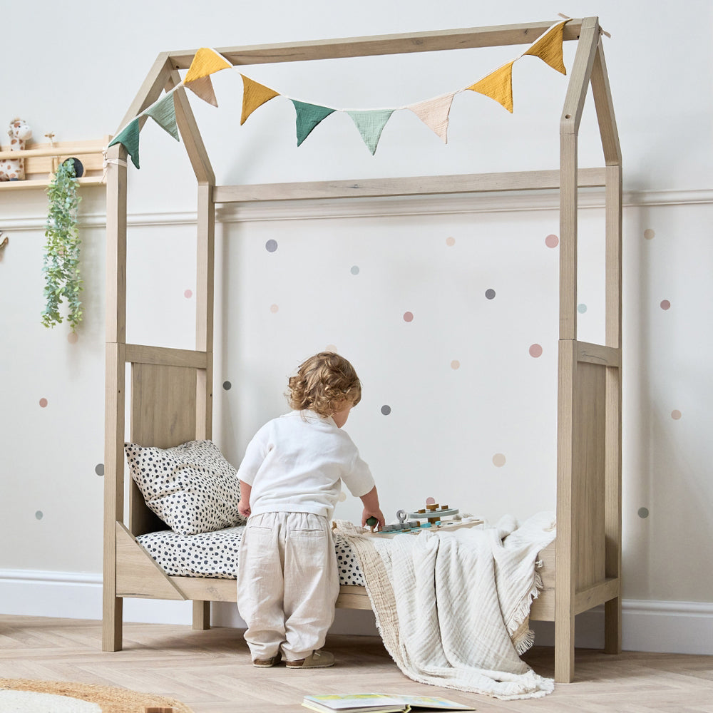 Casa 3 in 1 Mini House Cot Bed (120x60cm)