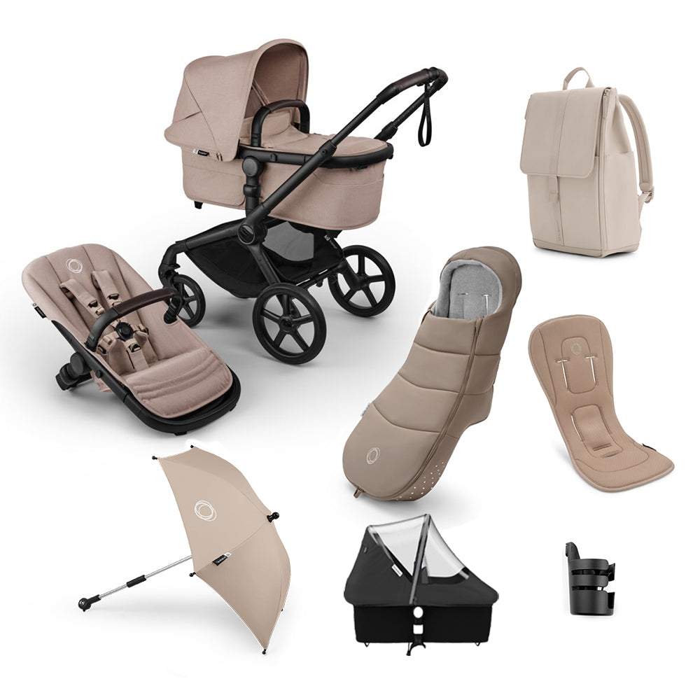 bugaboo fox 3 beige Bugaboo Fox 5 Renew Complete Pushchair Bundle – Kaliedy