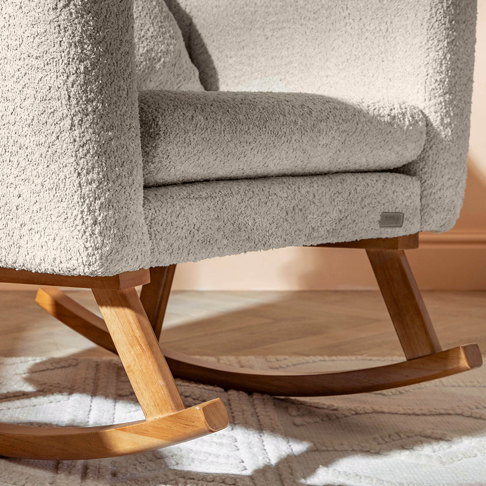 Oscar Luxe Rocking Chair & Footstool