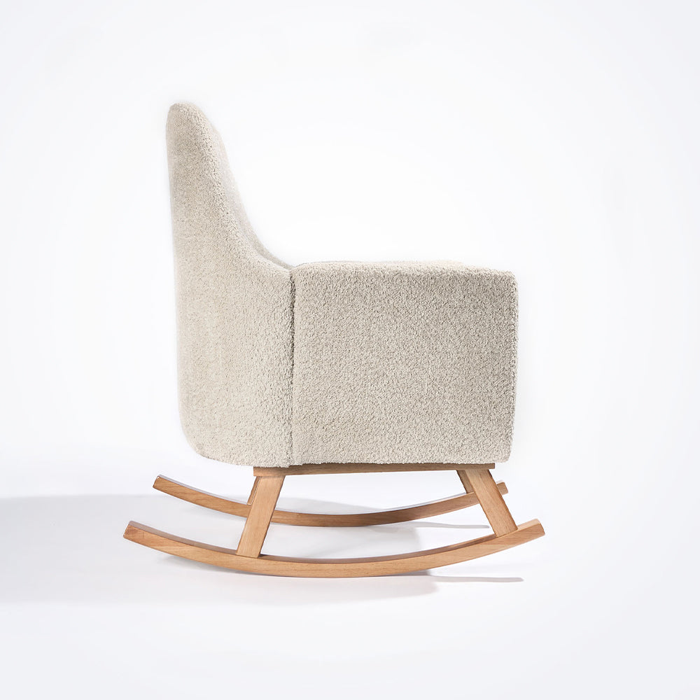 Oscar Luxe Rocking Chair & Footstool