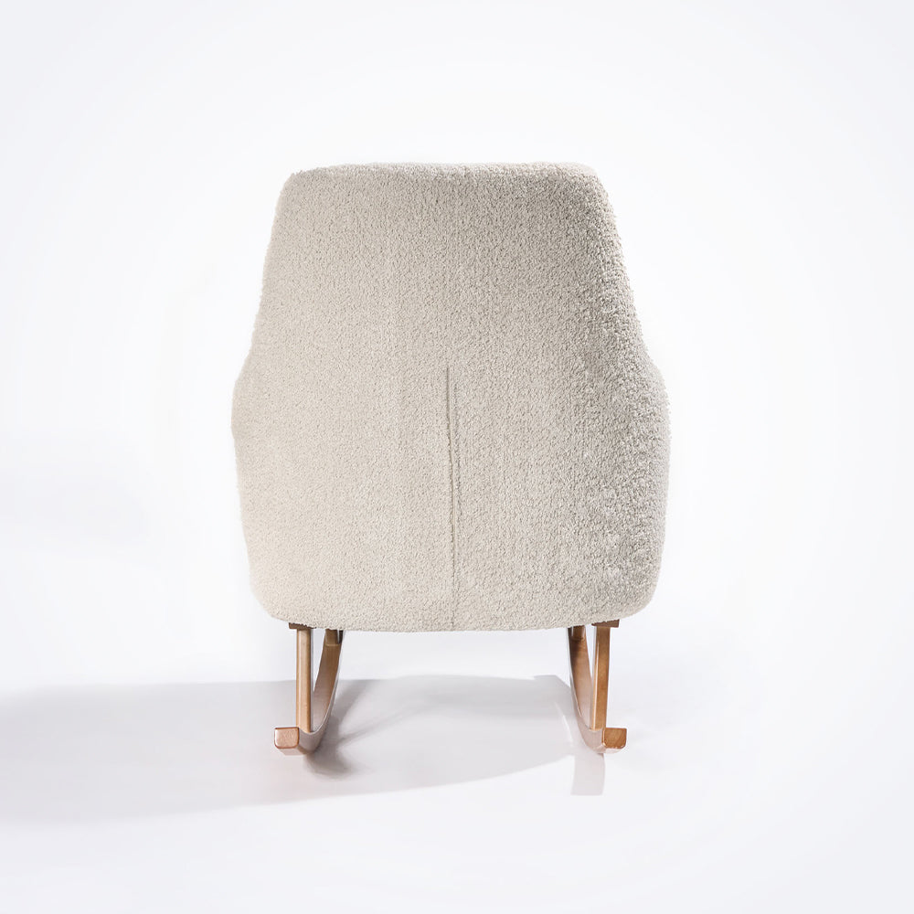 Oscar Luxe Rocking Chair & Footstool