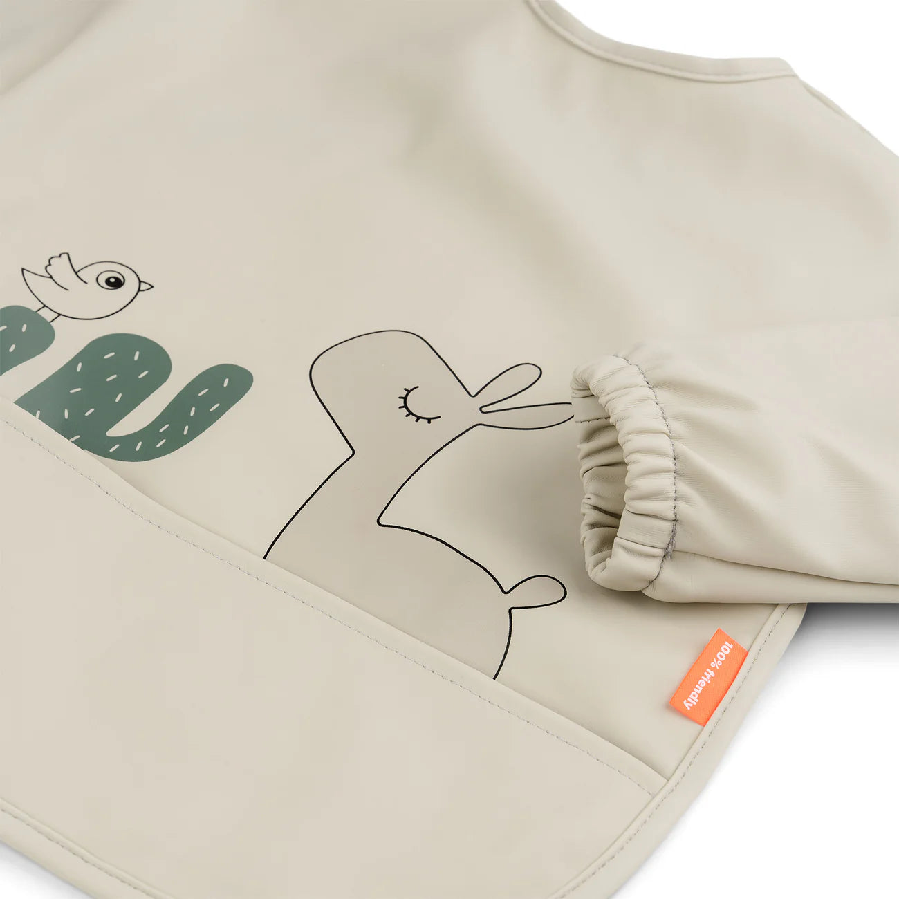 Sleeved Pocket Bib