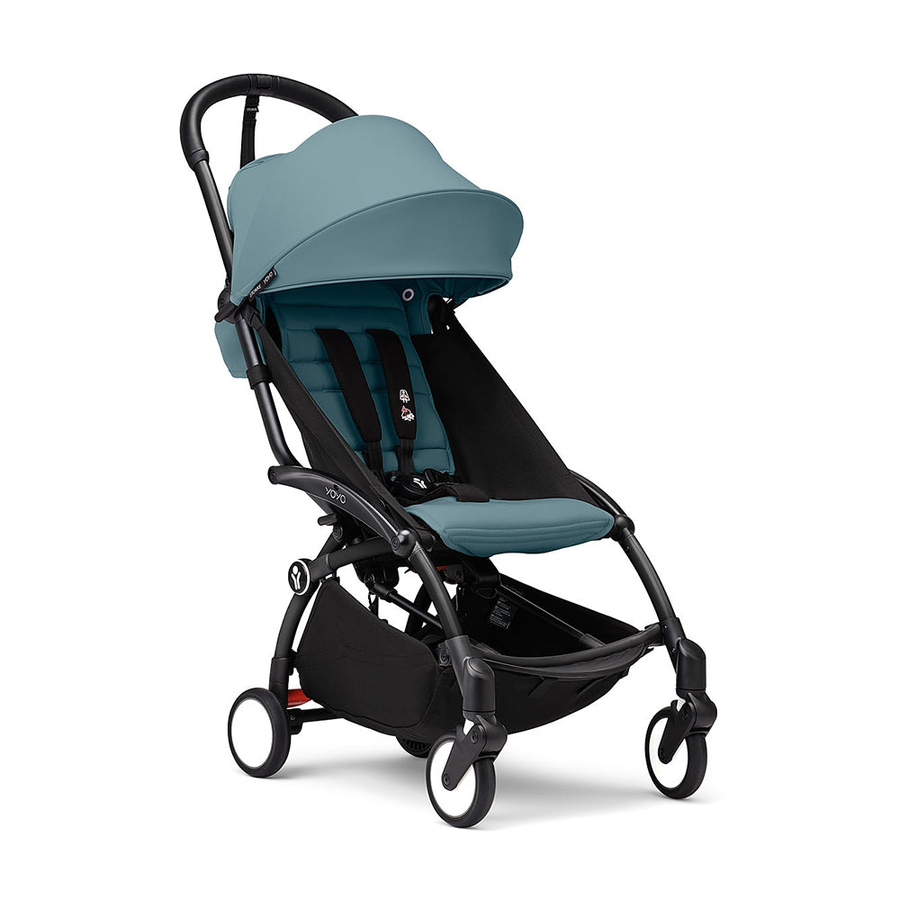 YOYO³ Stroller Comfort Bundle – 6 Months+ (Frame & 6m+ Colour Pack, Cup Holder, Rain Cover, Parasol & Legtrest)