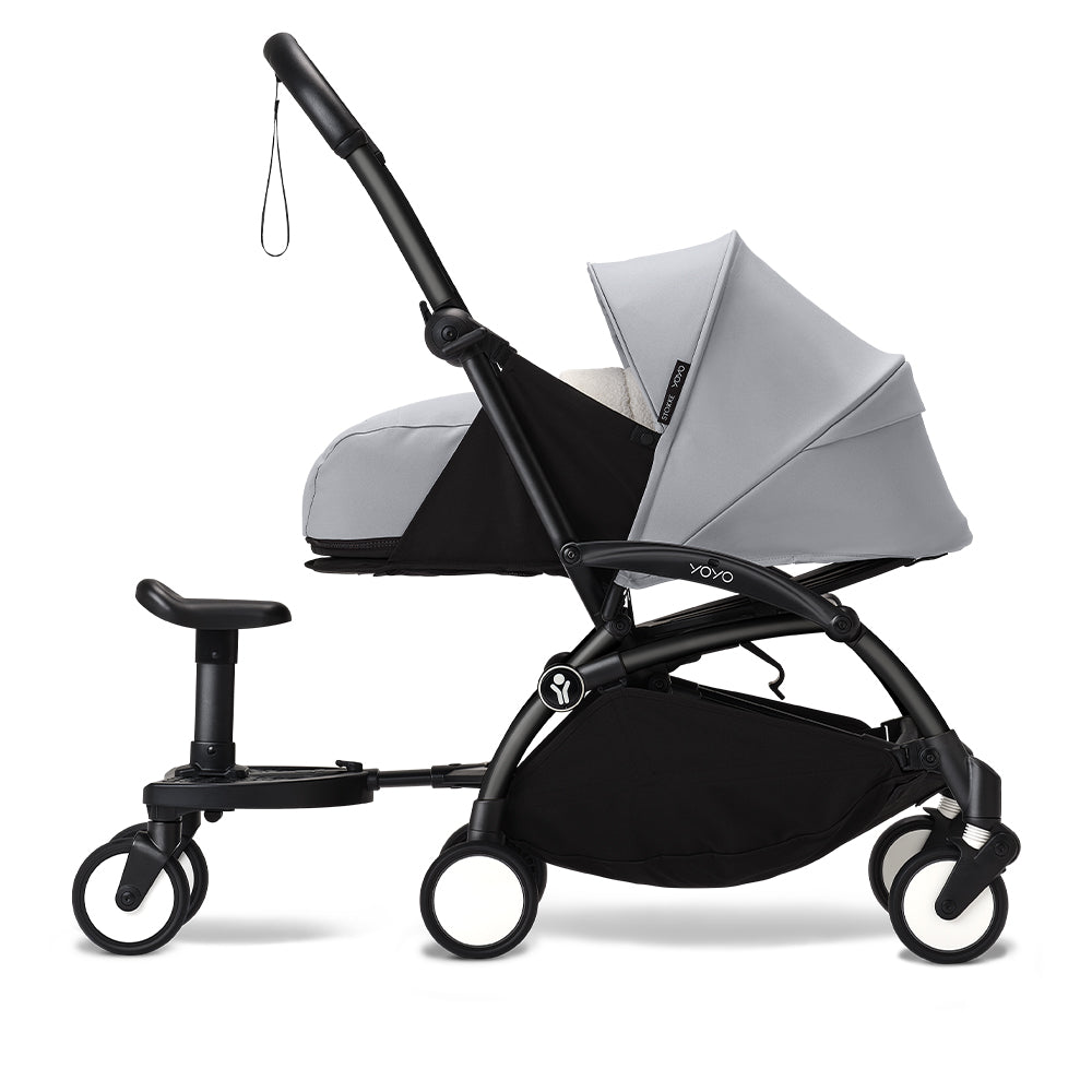 black buggy-board-yoyo-pushchair-stroller-stokke-kaliedy