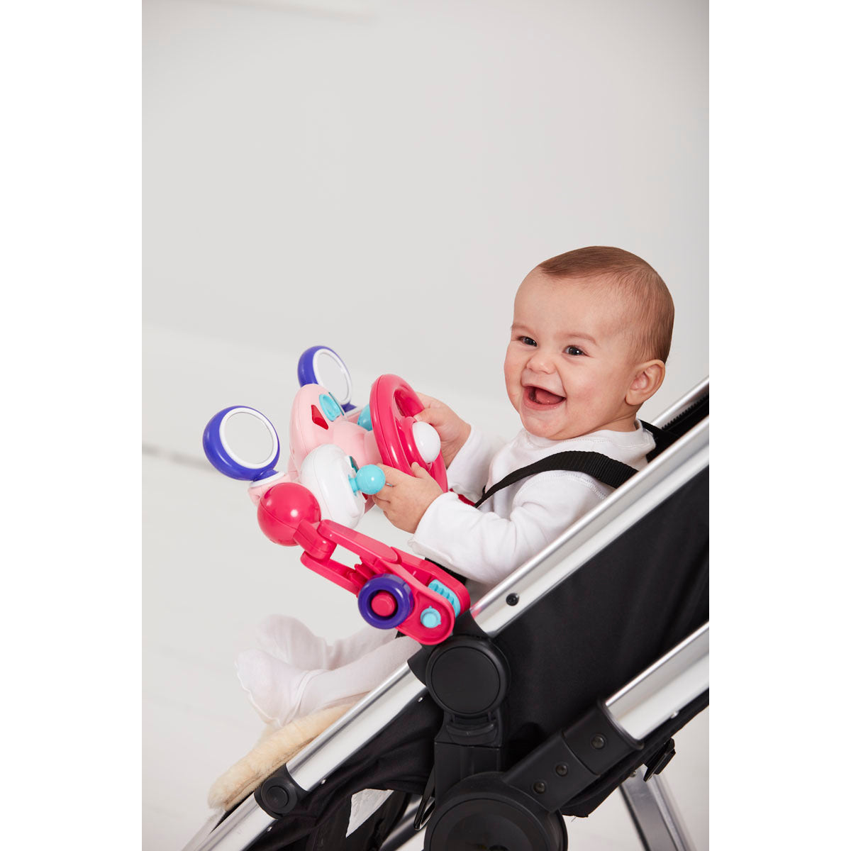 Lights and Sounds Buggy Driver - Pink