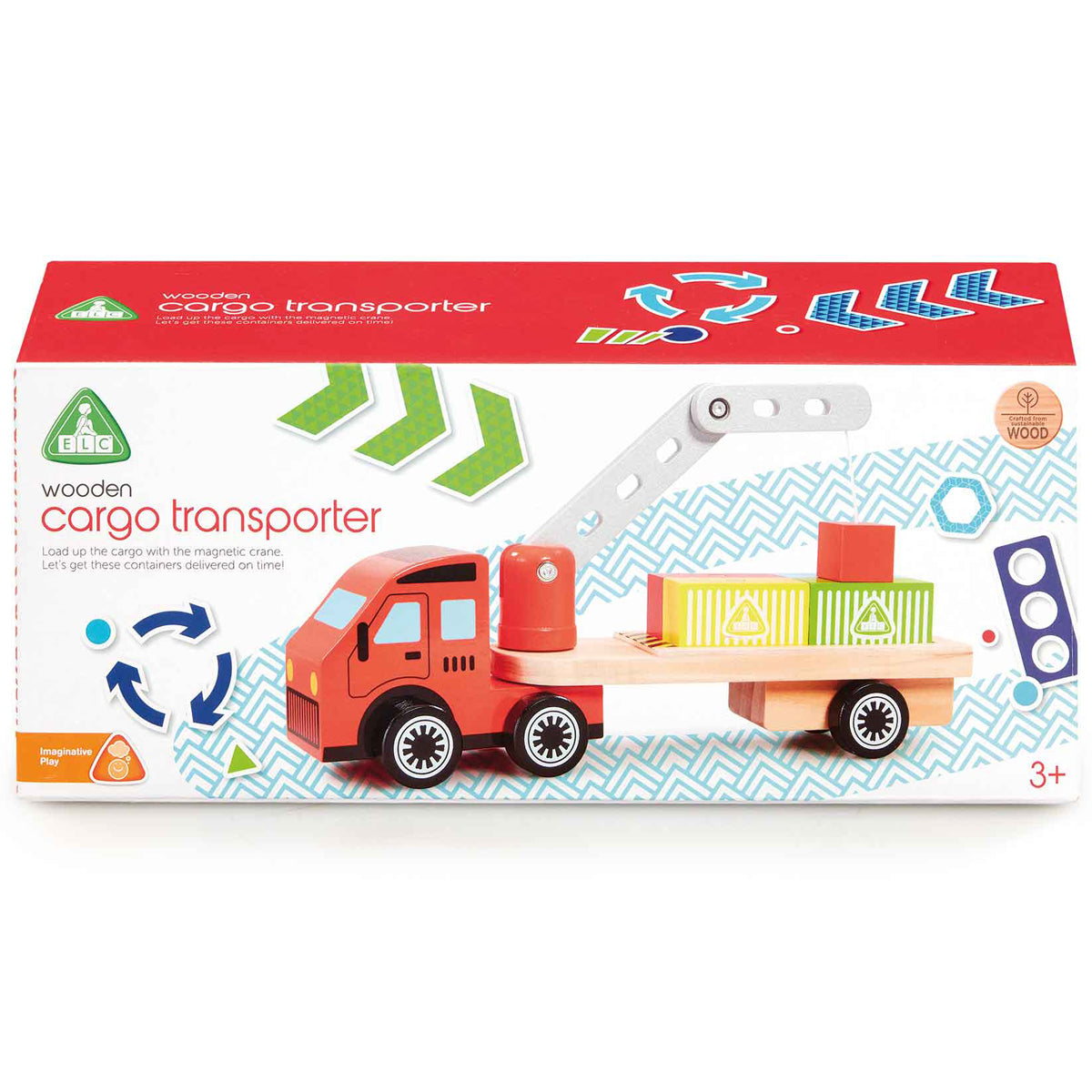 Wooden Cargo Transporter Vehicle