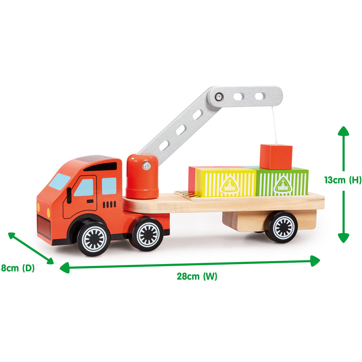 Wooden Cargo Transporter Vehicle