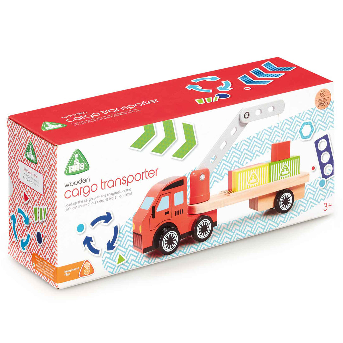 Wooden Cargo Transporter Vehicle