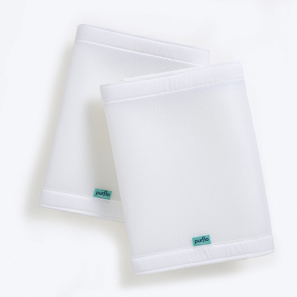 Breathable Cot Wrap - Soft White