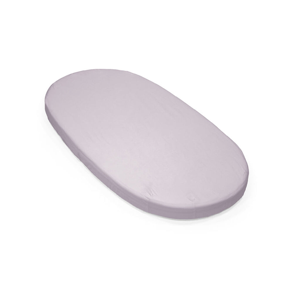 purple lavender cotbed fitted sheets bedding sleepi stokke kaliedy